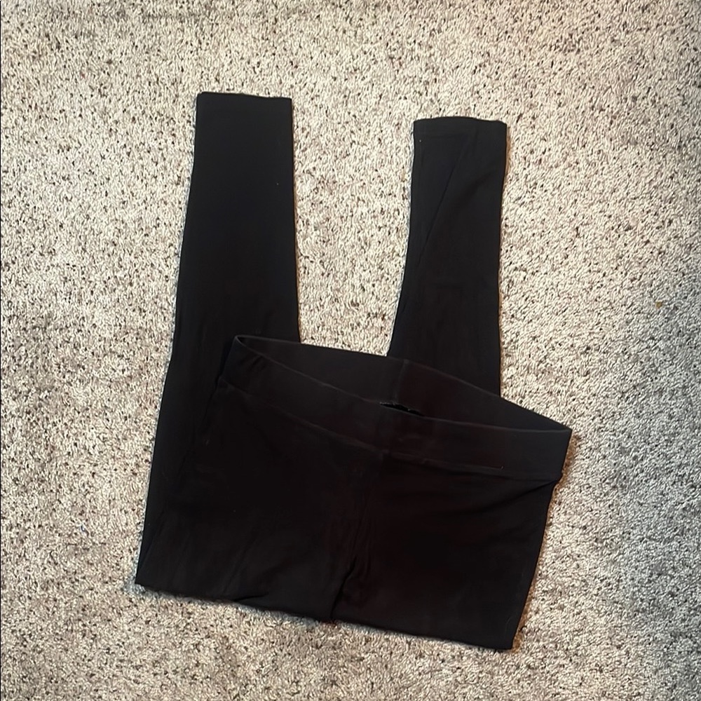 Torrid Black Cotton Leggings Size 1